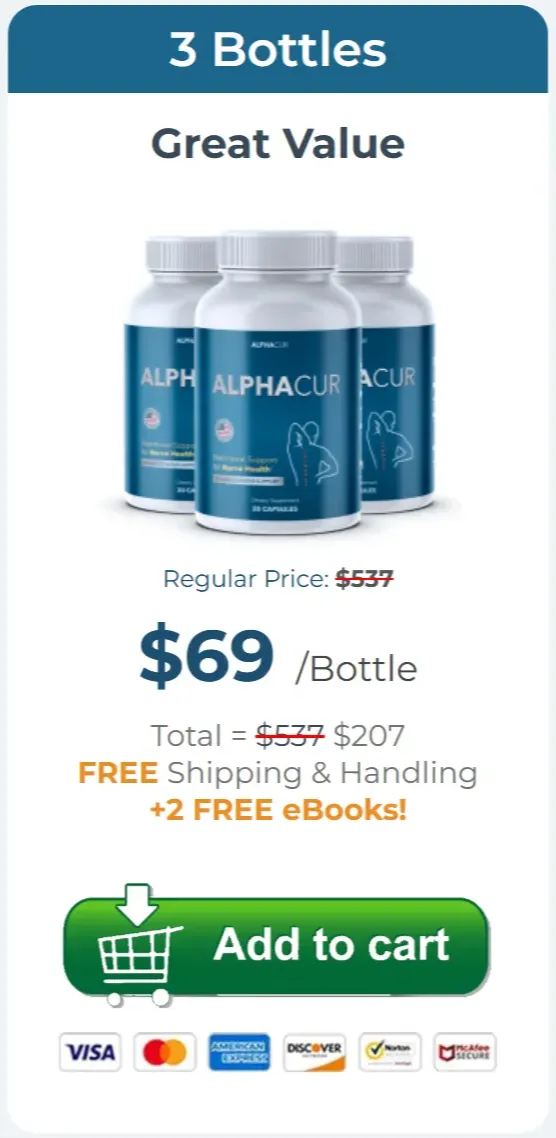 AlphaCur price 3 bottle