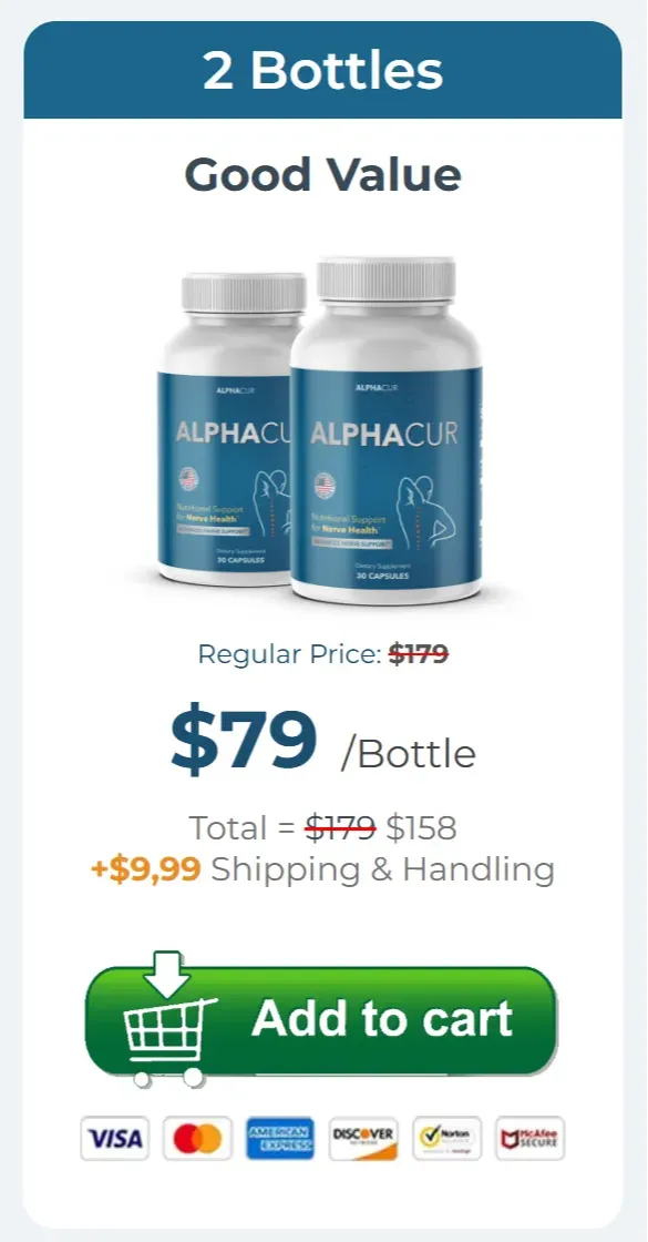 AlphaCur price 2 bottle